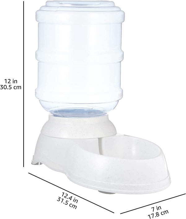 Amazon Basics Gravity Pet Water Dispenser for Cat and Dog, Easy to Clean, 135.3Fl.Oz Capacity, Small6