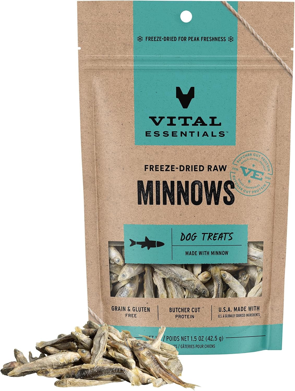 vital-essentials-freeze-dried-minnows-dog-treats-1-oz-bag-single-ingredient-100-minnow-premium-quality-protein-grain-free-treats-usa-made-with-u-s-globally-sourced-ingredients