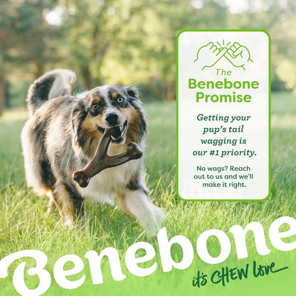 Benebone Wishbone Durable Dog Chew Toy for Aggressive Chewers, Real Bacon, Made in USA, Medium6
