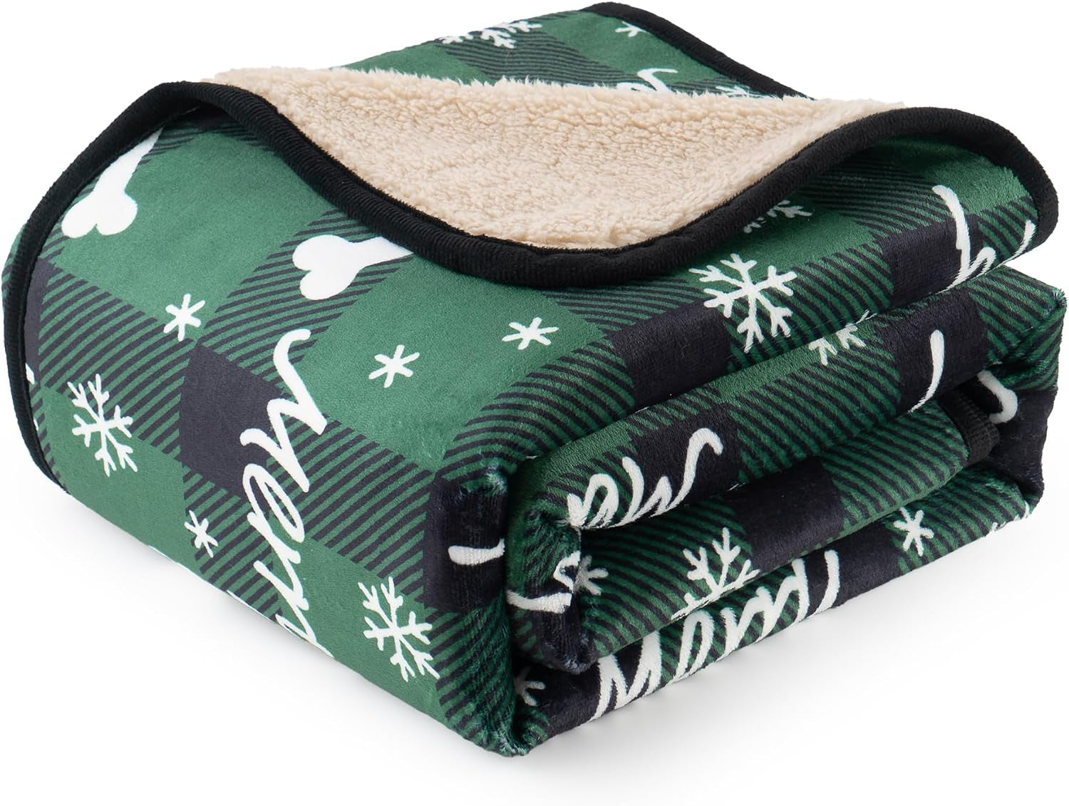washable-waterproof-dog-blankets-for-large-dogs-50x60-black-soft-fluffy-pet-blanket-for-couch-sofa-car-crate-bed-furniture-protector-reversible-sherpa-fleece-dog-blanket-paw-pattern