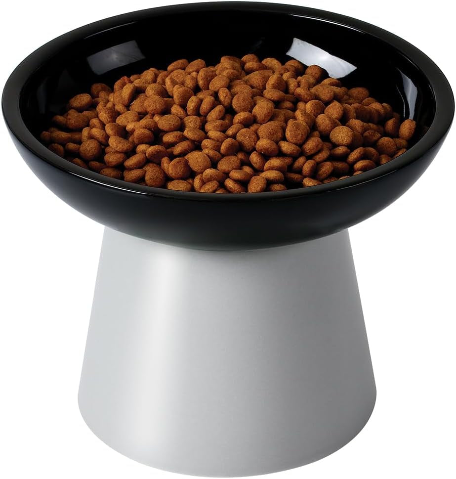 loejan-elevated-cat-food-and-water-bowls-set-extra-wide-and-raised-ceramic-bowls-anti-vomit-whisker-free-pressure-cat-feeder-for-kittens-to-adult-cats-and-small-dogs-white-water-bowl