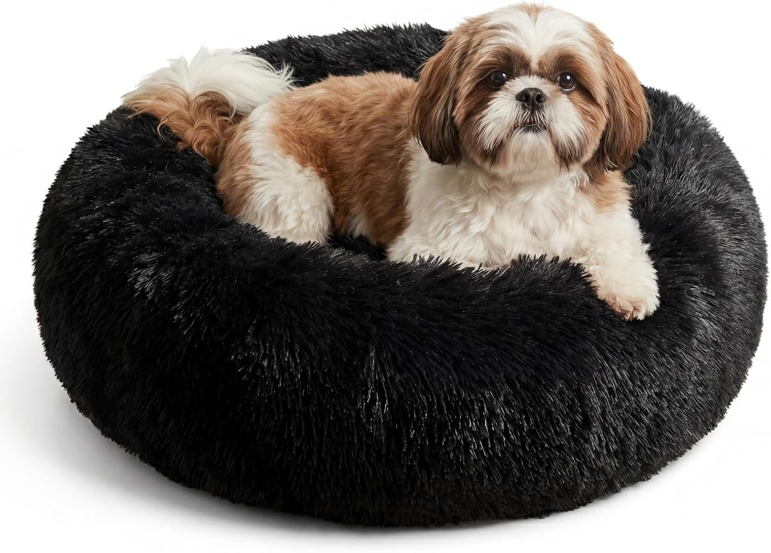 small-calming-dogs-bed-for-small-dogs-anti-anxiety-machine-washable-fluffy-luxury-anti-slip-waterproof-mute-base-warming-cozy-soft-pet-puppy-round-bed