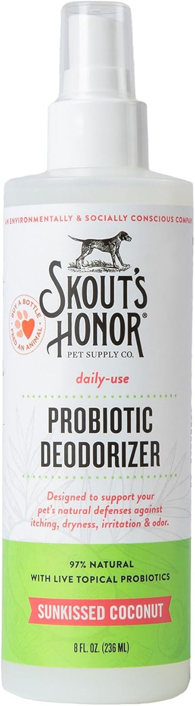 skouts-honor-probiotic-dog-deodorizing-spray-sunkissed-coconut-8-oz-hydrating-daily-use-formula-with-avocado-oil-and-omega-3s-microbiome-friendly-paraben-and-sulfate-free