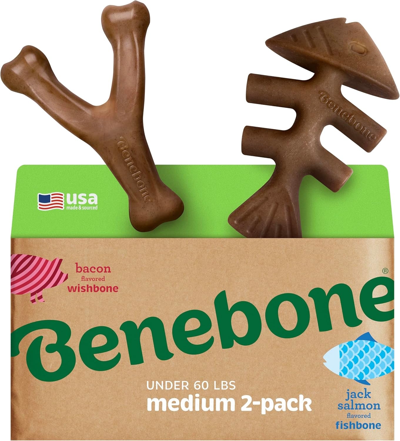 benebone-small-4-pack-dog-toys-for-aggressive-chewers-under-30-lbs
