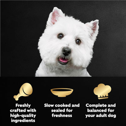 Cesar Mini-Pouch Wet Dog Food, Filet Variety Pack, 1.76 Oz, 40 Count | 3 Flavors: Rotisserie Chicken, Filet Mignon, Wood-Grilled Chicken, Real Chicken or Beef, Easy Peel-And-Serve, Protein-Packed2