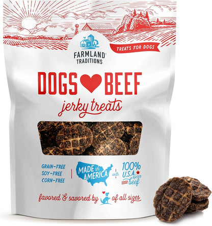 Farmland Traditions Filler Free Dogs Love Chicken Premium Jerky Treats for Dogs, 3 Lb. Bag10
