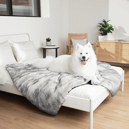 PAW BRANDS Pupprotector Waterproof Throw Blanket, White/Brown, 60X50 | Waterproof, Machine Washable — Protects Couches, Beds & Car Seats21