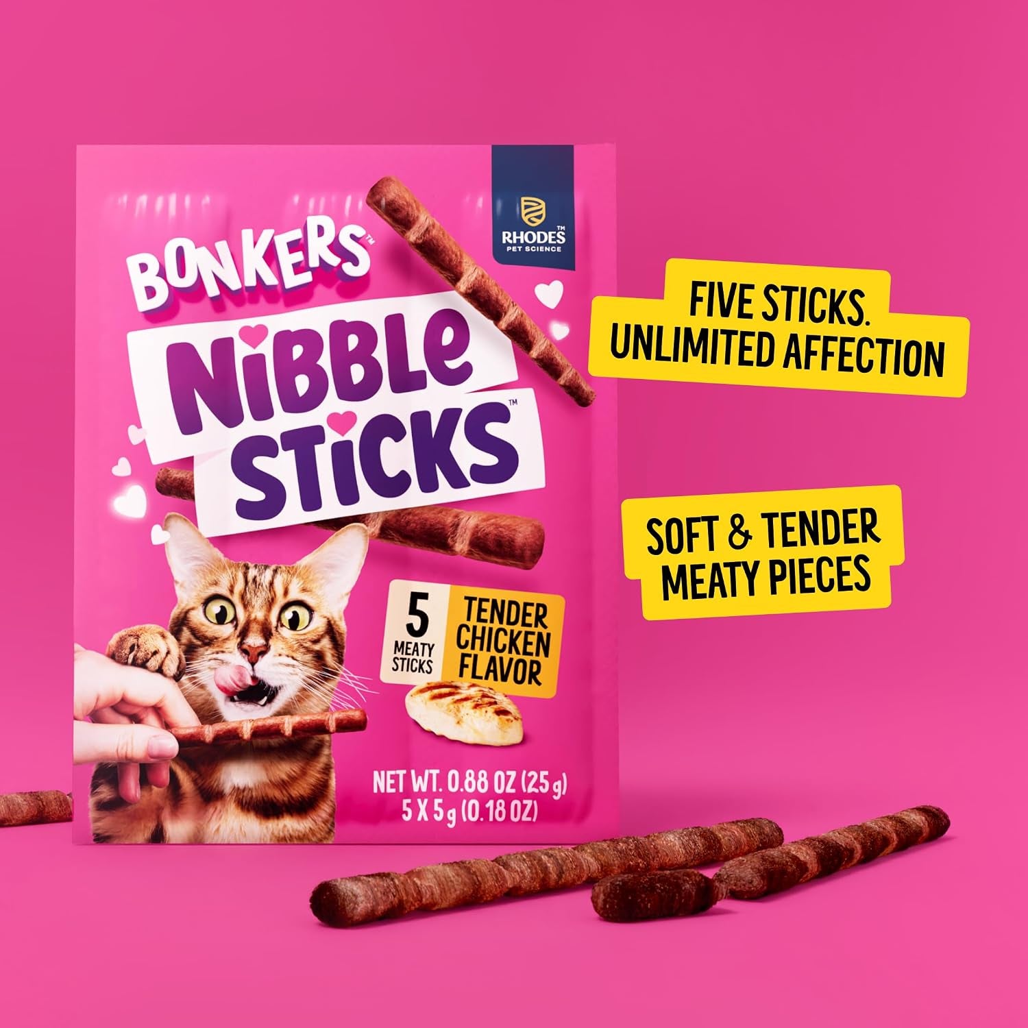 bonkers-nibble-sticks-soft-meaty-tender-chicken-flavor-cat-treats-5-sticks-pack-of-20
