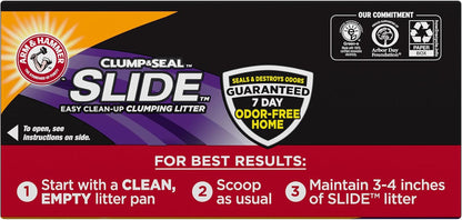 Arm & Hammer SLIDE Easy Clean-Up Litter, Multi-Cat, 28Lb14