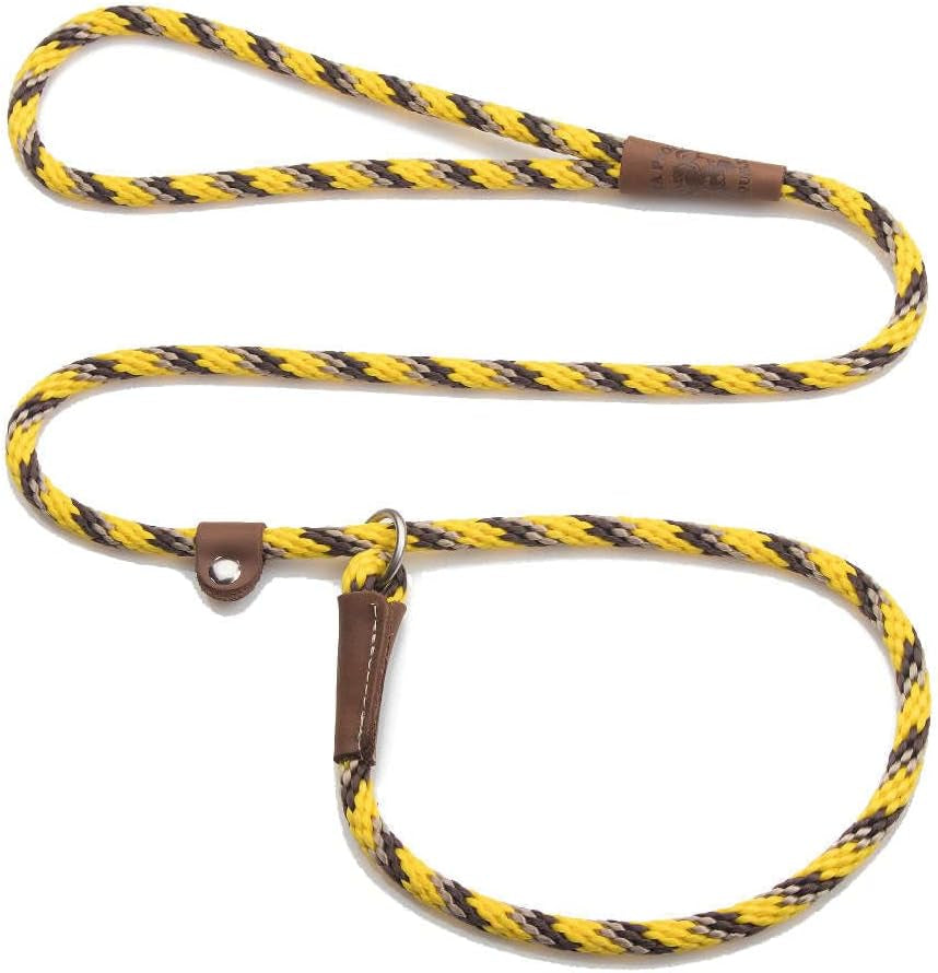 mendota-pet-slip-leash-dog-lead-and-collar-combo-made-in-the-usa-mocha-3-8-in-x-6-ft-for-small-medium-breeds