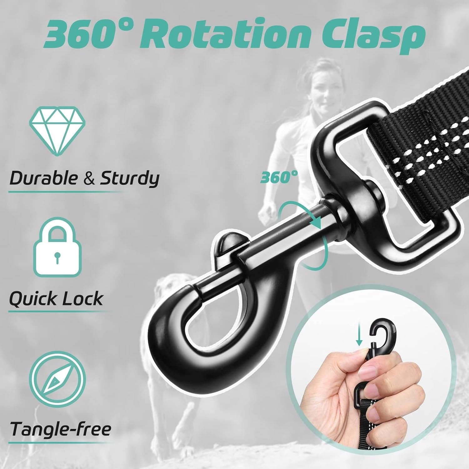 rabbitgoo-tactical-dog-leash-heavy-duty-training-bungee-lead-military-leash-with-2-padded-control-handles-for-medium-large-dogs-no-pull-for-shock-absorption-reflective-black-5-2ft