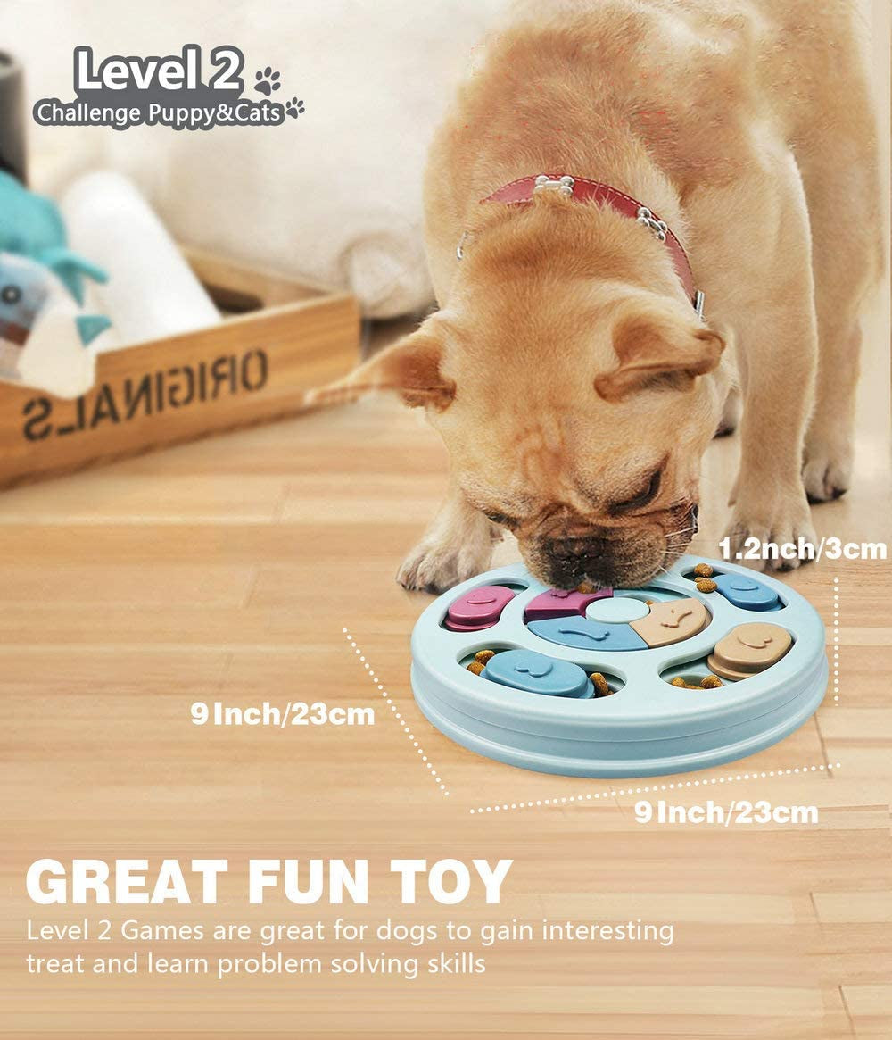 joansan-interactive-dog-puzzle-game-toys-dog-enrichment-toys-for-puppy-mentally-stimulating-treat-dispenser-dog-treat-puzzle-feeder-for-small-medium-and-large-dogs-treat-training-blue