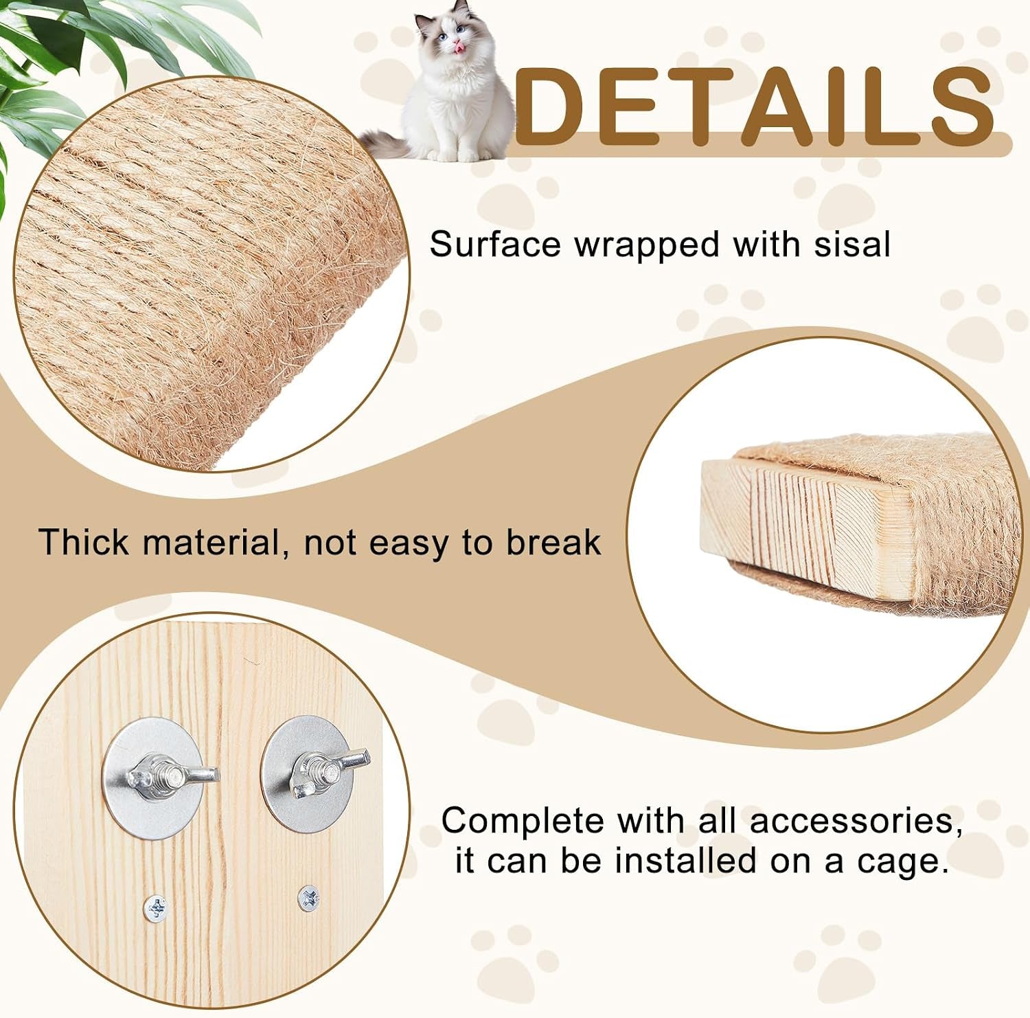 aceorbit-4-pcs-cat-cage-ladder-accessories-catio-indoor-for-climbing-tree-steps-scratching-post-perches-sisal-hemp-shelf-wooden-ladder-furniture-inside-with-install-screws-square