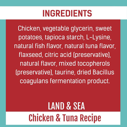 Get Naked Biteables Daily Soft Cat Treats for Essential Health, Chicken and Seafood Flavor, Made with Real Chicken, Support Cat'S Immune and Digestive System, Functional Kitten Treat, Grain-Free, 3Oz6