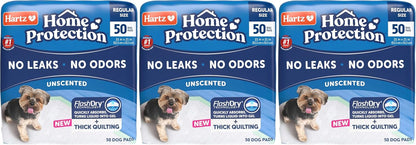 Hartz Home Protection Super Absorbent Odor Eliminating No Leaks Dog Pads, 50 Count11