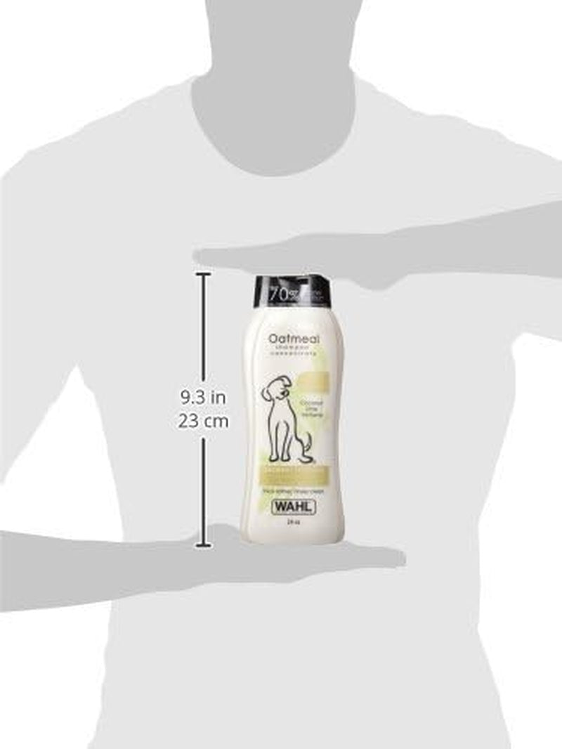 wahl-usa-dry-skin-itch-relief-pet-shampoo-for-dogs-oatmeal-formula-with-coconut-lime-verbena-scent-pet-friendly-formula-24-oz-model-820004a-oatmeal-formula-moisturizes-skin-provides-itch-relief-for-sensitive-skin-dogs-pet-friendly-formula-model-820004a