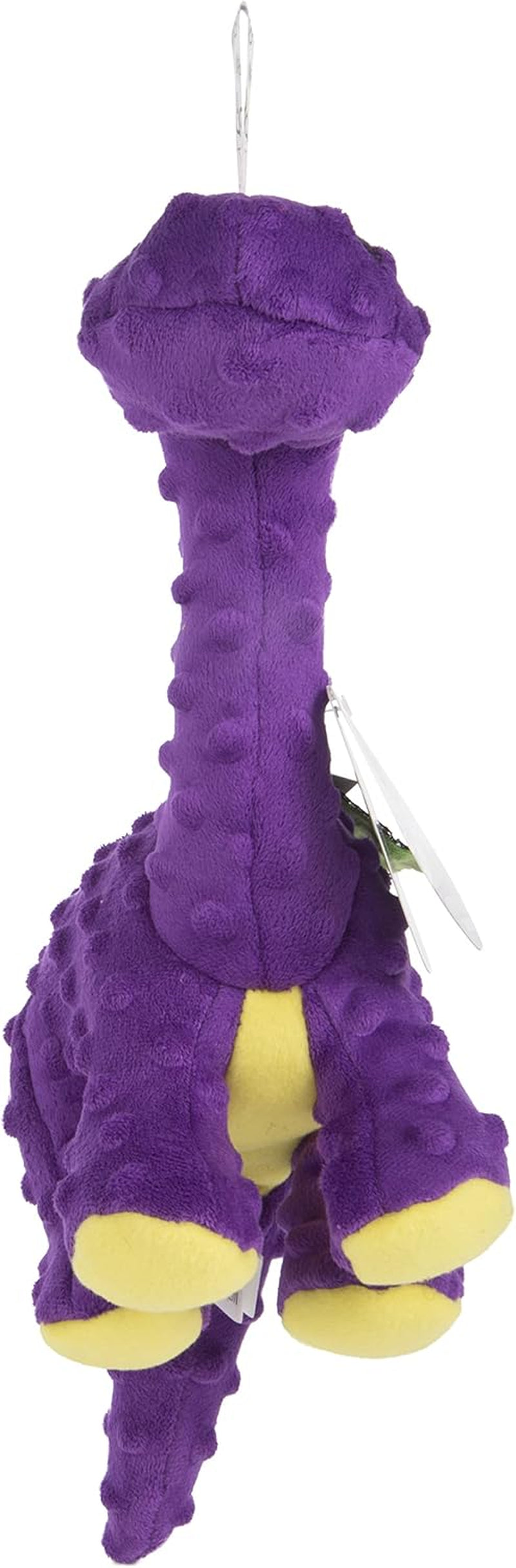 godog-dinos-frills-squeaky-plush-dog-toy-with-chew-guard-technology-durable-fabric-squeaker-for-active-play-gray-large