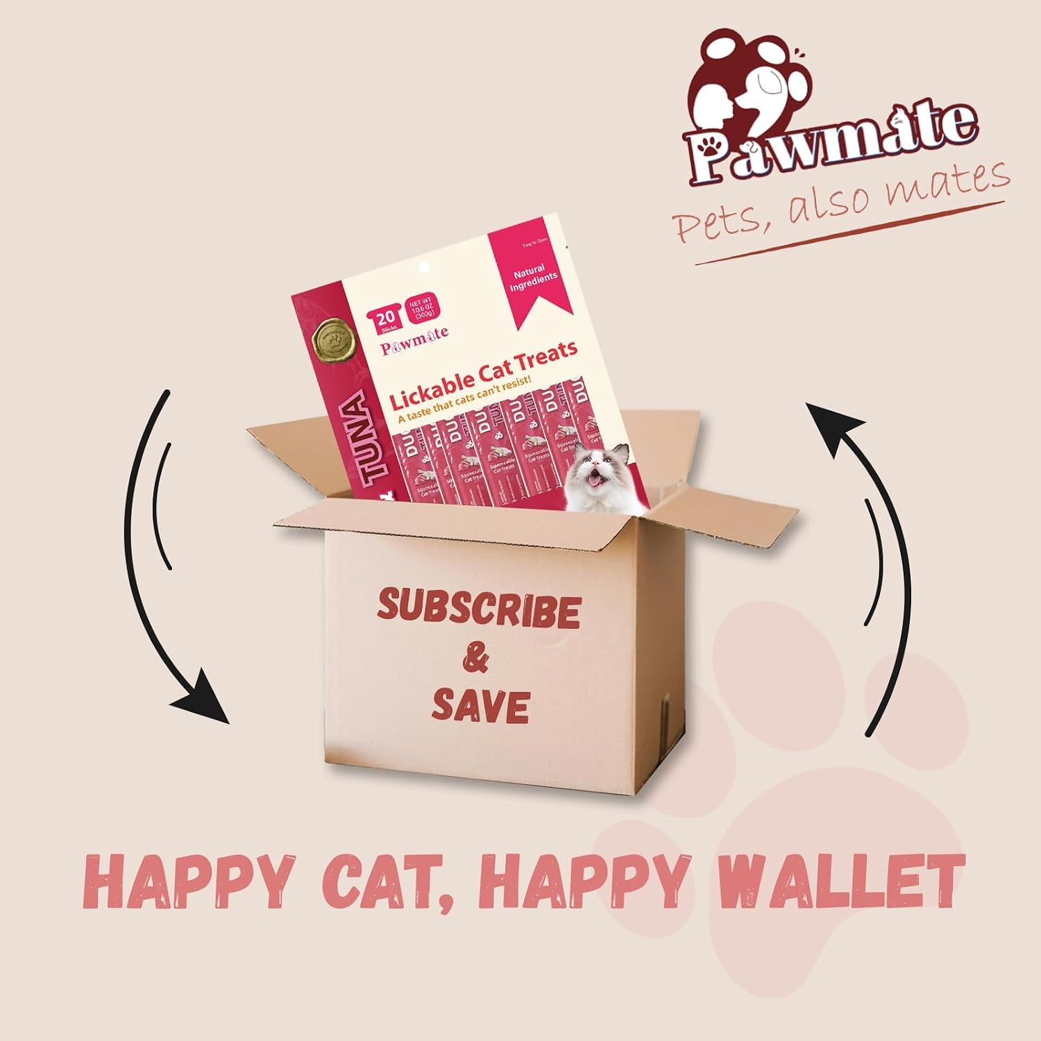 pawmate-lickable-tuna-duck-cat-treats-high-moisture-wet-cat-squeeze-urinary-health-hydration-creamy-cat-puree-for-kittens-adult-cats-grain-free-20-tubes-x-15g