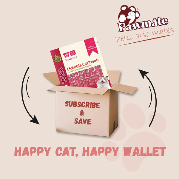 Pawmate Lickable Tuna & Duck Cat Treats, High Moisture Wet Cat Squeeze | Urinary Health & Hydration, Creamy Cat Puree for Kittens & Adult Cats, Grain-Free, 20 Tubes X 15G9