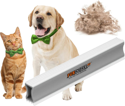 Furdozer Pet Hair Remover & Auto Detailing Tools - Cat & Dog Hair Remover for Carpets, Car Interiors, Couches, Bedding, & Pet Furniture (Green, (2 Pack) - X3 PRO)13