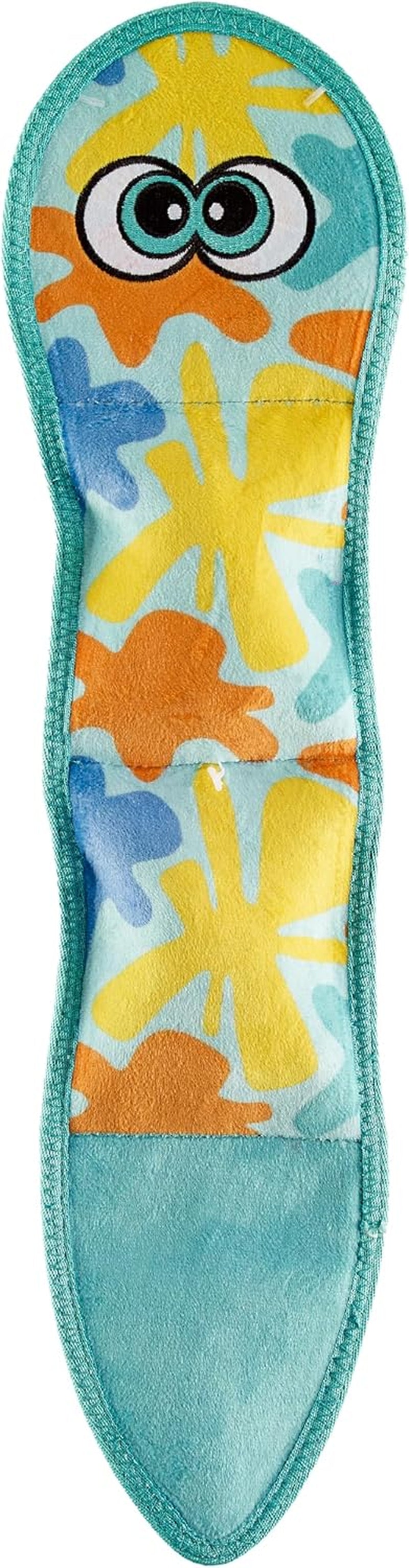outward-hound-tough-skinz-durable-squeaky-dog-toy-with-two-tough-layers-avocado-green-medium