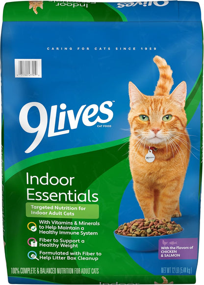 9Lives Indoor Complete Dry Cat Food, 20 Lb. Bag11