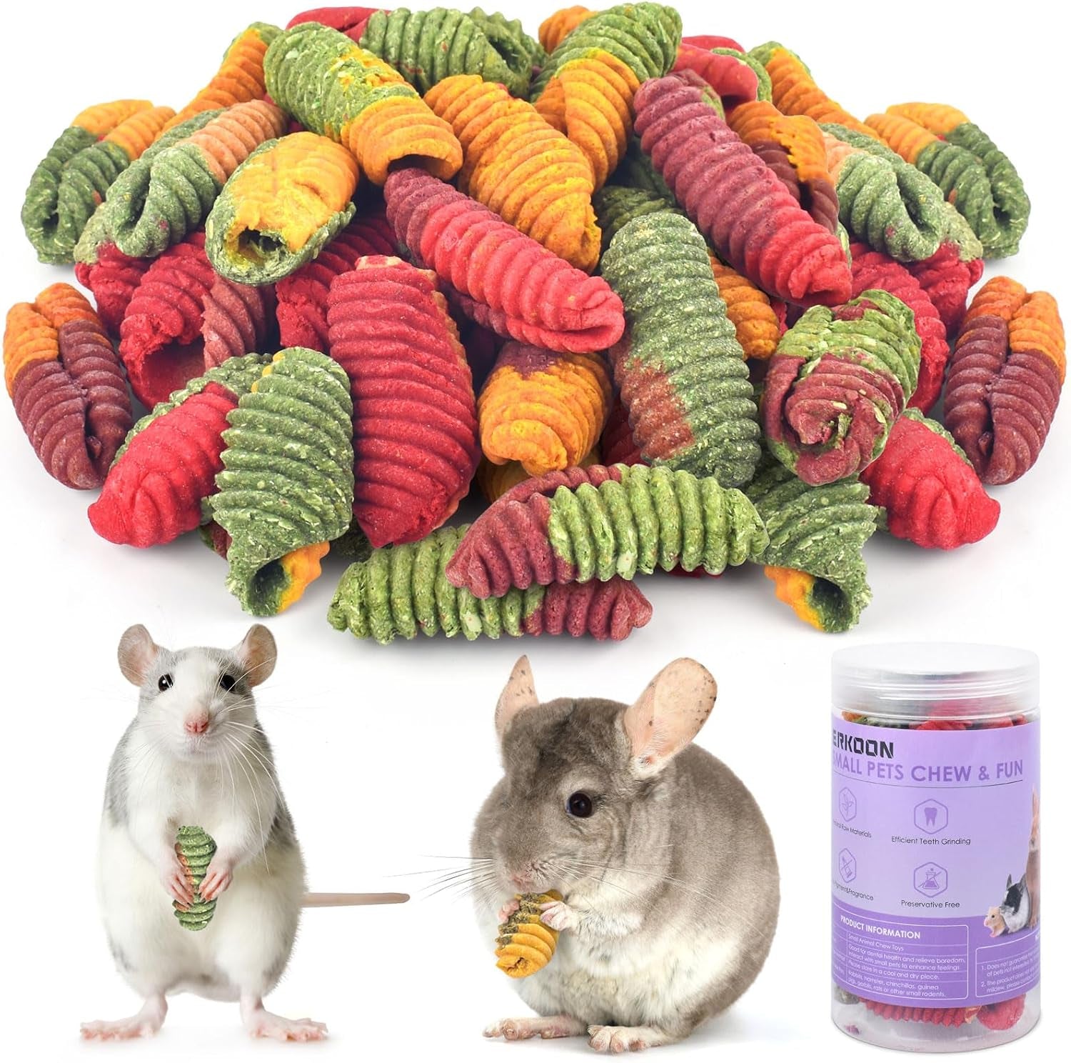 erkoon-chinchilla-treats-timothy-grass-chew-toys-for-teeth-for-rabbit-guinea-pig-gerbil-rat-dwarf-hamster-large-size-1-pack