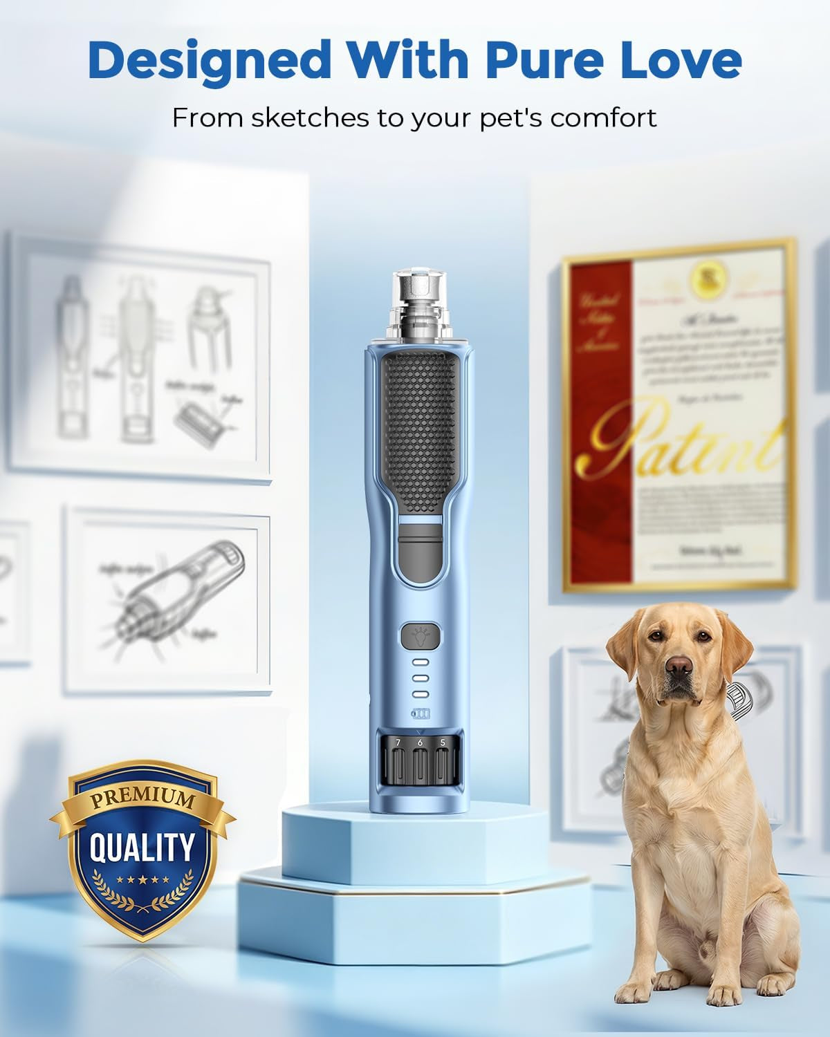 7-speed-dog-cat-nail-grinder-with-light-ring-led-safe-to-avoid-overcut-quiet-low-vibration-powerful-fast-cordless-rechargeable-toenail-trimmer-for-small-large-puppy-breeds-pawsblue