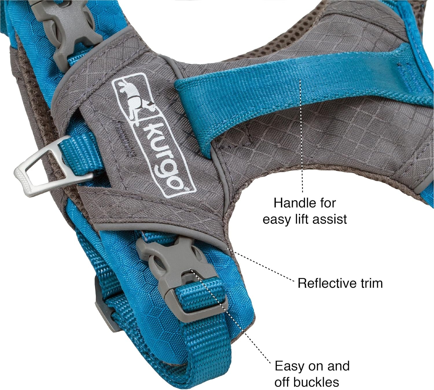 kurgo-journey-air-dog-harness-blue-small-padded-chest-ripstop-outer-breathable-mesh-back-assist-handle-rust-free-aluminum-hardware-reflective-trim