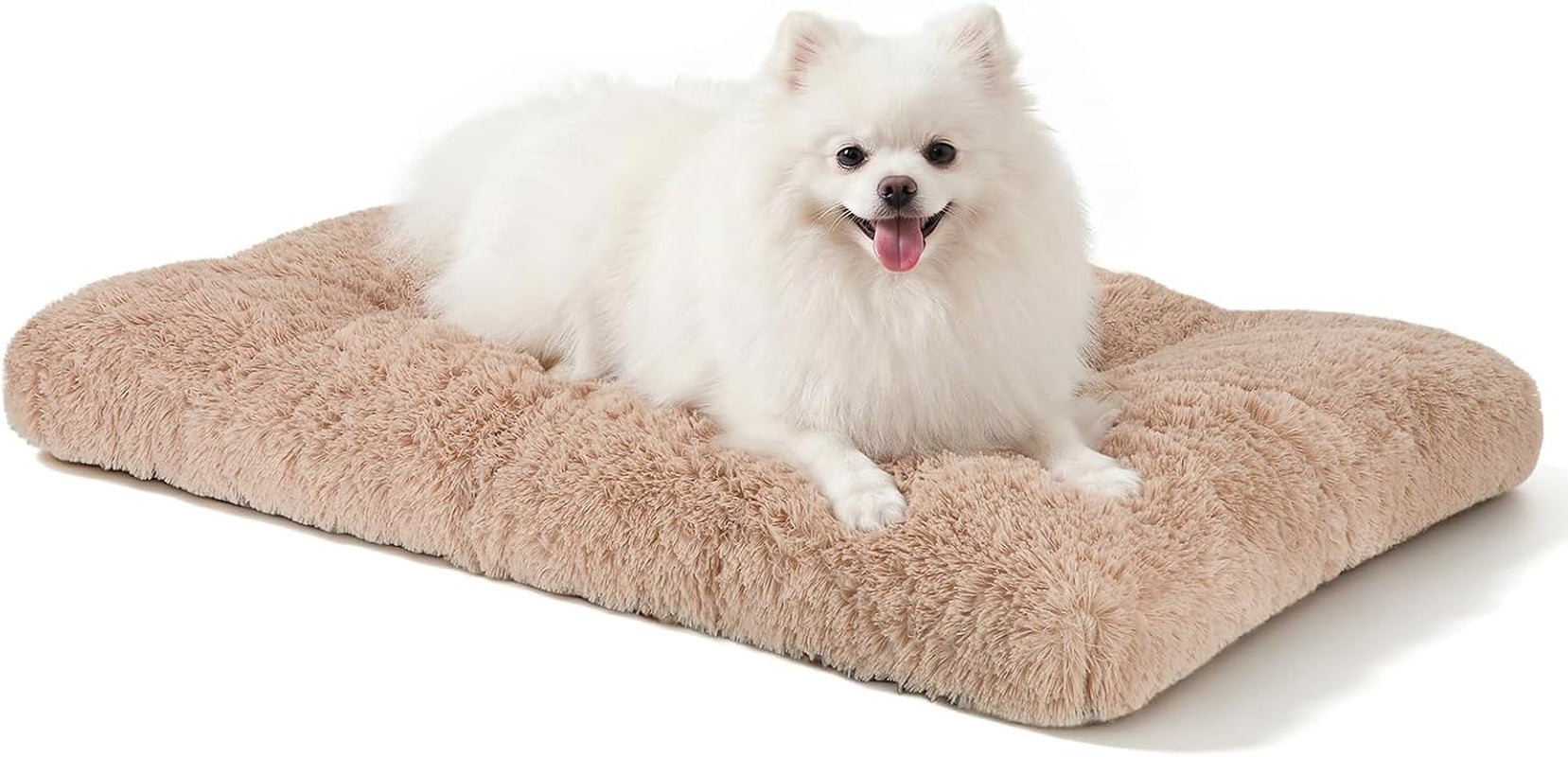 joejoy-large-dog-bed-crate-pad-deluxe-plush-washable-dog-beds-fulffy-soft-kennel-pad-anti-slip-pet-sleeping-mat-for-extra-large-medium-small-dogs-40-x-27-beige