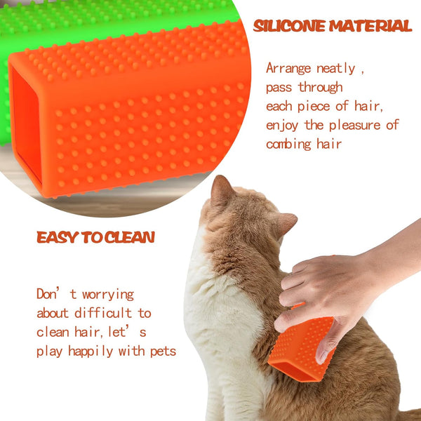 2Pcs Pet Hair Remover, Car Carpet Cleaner for Dog & Cat Hair, Interior, Furniture, Sofa5