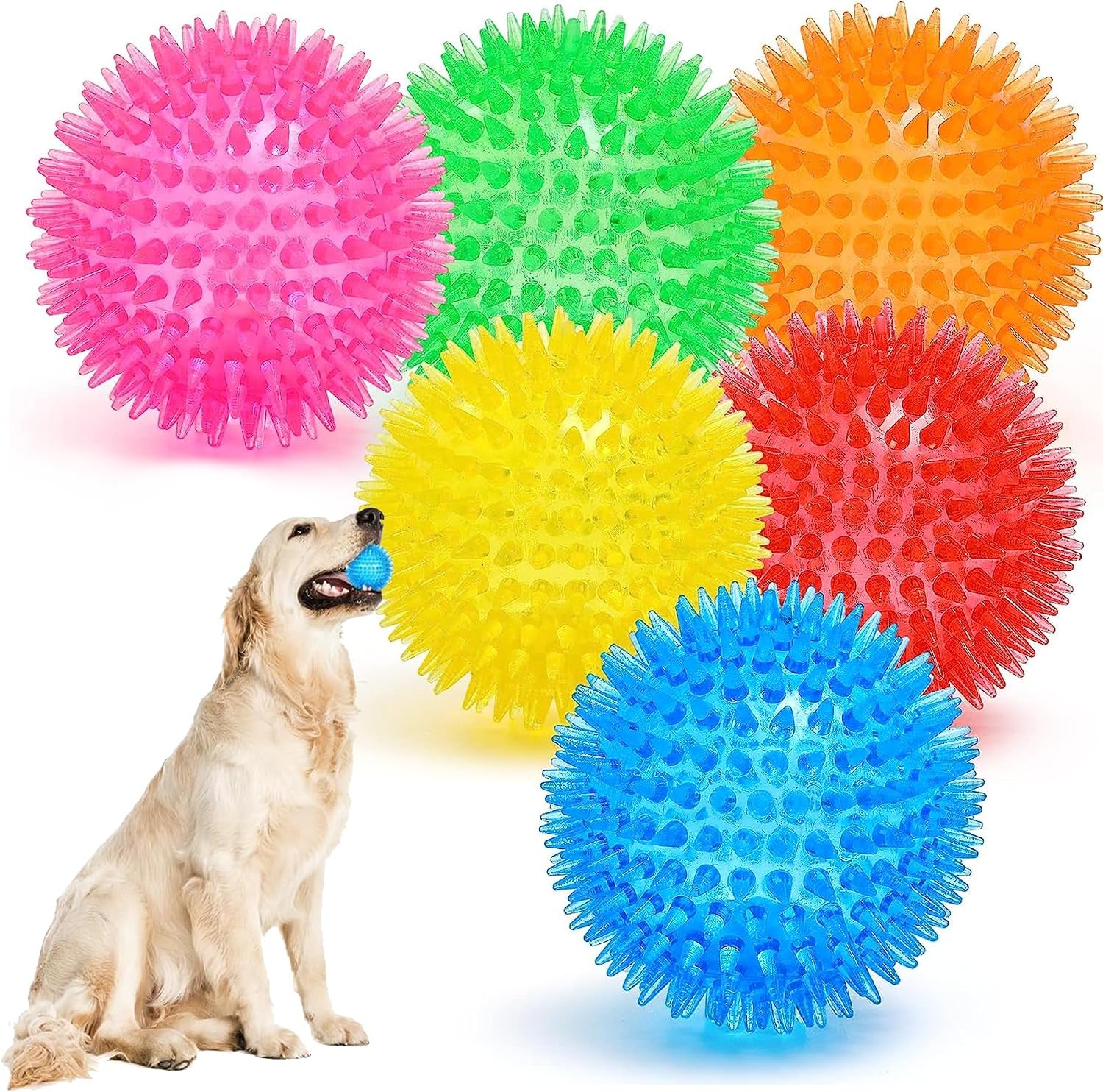 dog-balls-4-5-squeaky-dog-toys-spikey-ball-for-aggressive-chewers-heavy-duty-teething-large-medium-durable-dogs-balls-4-pack