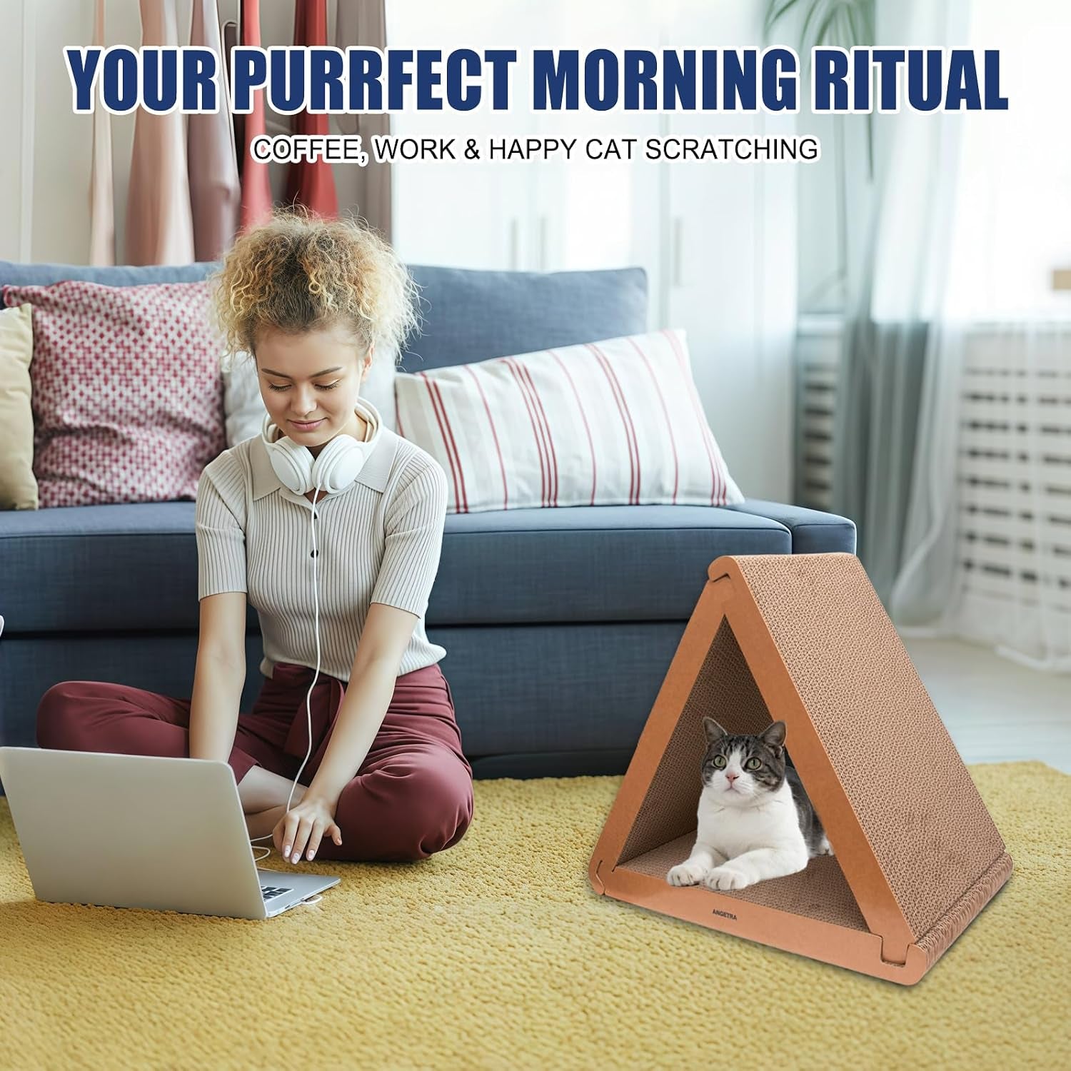 3-pack-cardboard-cat-scratcher-scratch-pad-buildable-triangle-cat-house-w-6-sided-use-furniture-protection-for-indoor-cats