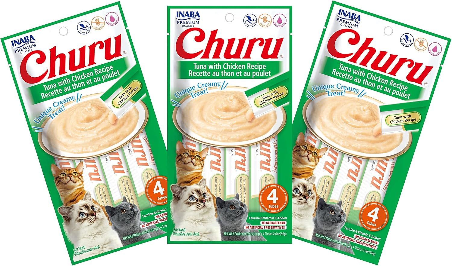 inaba-churu-cat-treats-grain-free-lickable-squeezable-creamy-puree-cat-treat-topper-with-vitamin-e-taurine-0-5-ounces-each-tube-4-tubes-tuna-with-salmon-recipe
