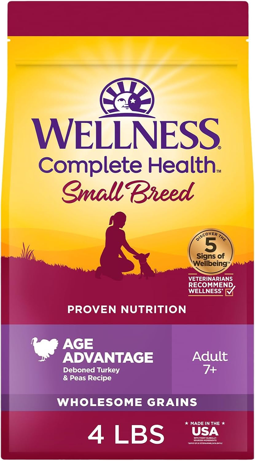 wellness-complete-health-small-breed-adult-dry-dog-food-wholesome-grain-kibble-natural-turkey-and-oatmeal-recipe-4-lb-bag