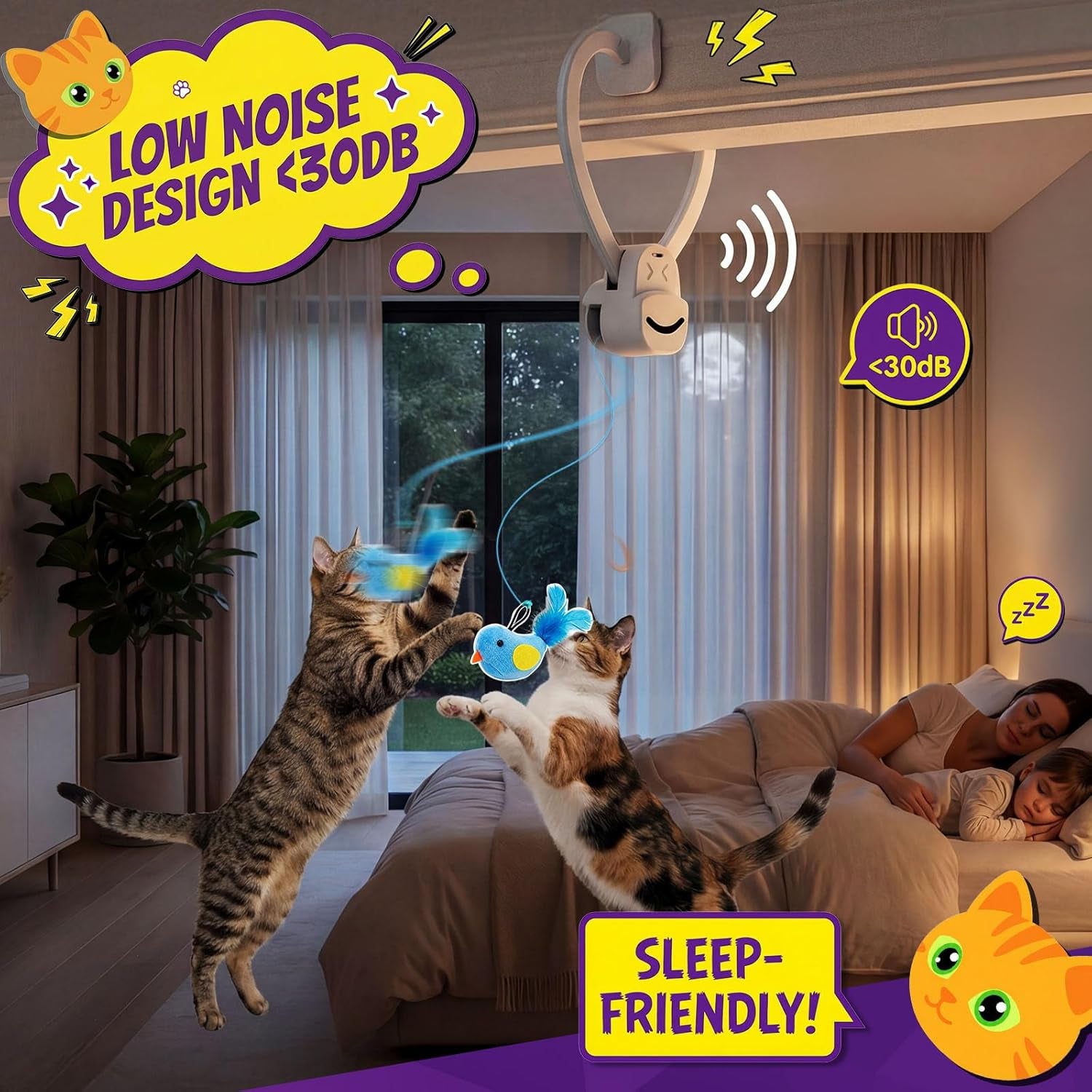 interactive-cat-toys-for-indoor-cats-automatic-flying-bird-feather-wand-chase-exercise-enrichment-stimulation-usb-rechargeable-durable-safe-hanging-toy-for-bored-kittens-adult-multi-cat-households