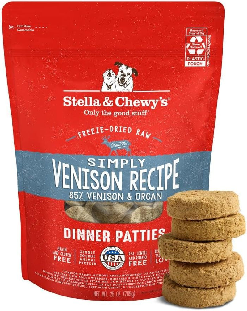 stella-chewys-freeze-dried-raw-dinner-patties-beef-recipe-high-protein-grain-free-puppy-dog-food-perfect-for-picky-eaters-25-oz