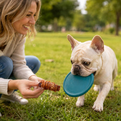 MON2SUN Dog Treats, 3 Inch Rawhide-Free Chicken, Duck & Beef Rolls,21.16 Oz | Easy-To-Digest Texture, Suitable for Small Dogs, Daily Reward Use, Made with Real Meat12