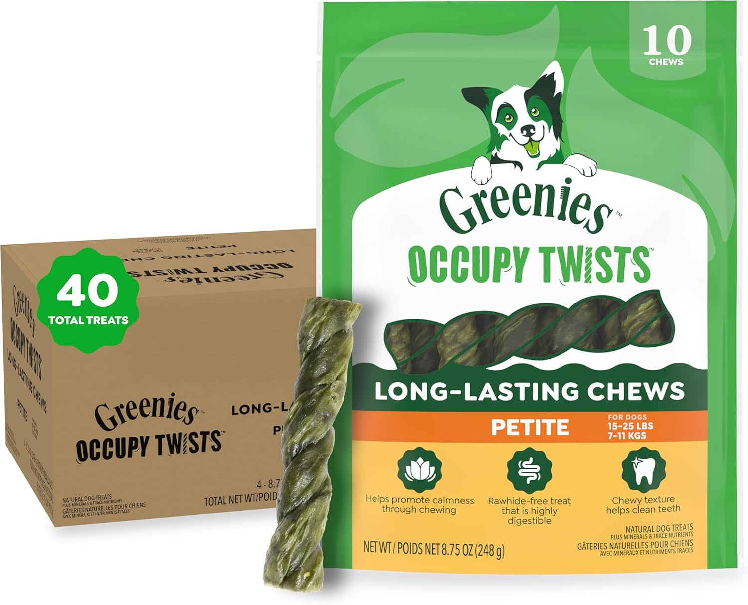 greenies-occupy-twists-petite-breed-dog-treats-chicken-flavor-10-count-for-dogs-15-25-lbs-rawhide-free-promotes-calmness-helps-clean-teeth-reduces-plaque-highly-digestible-8-75-oz