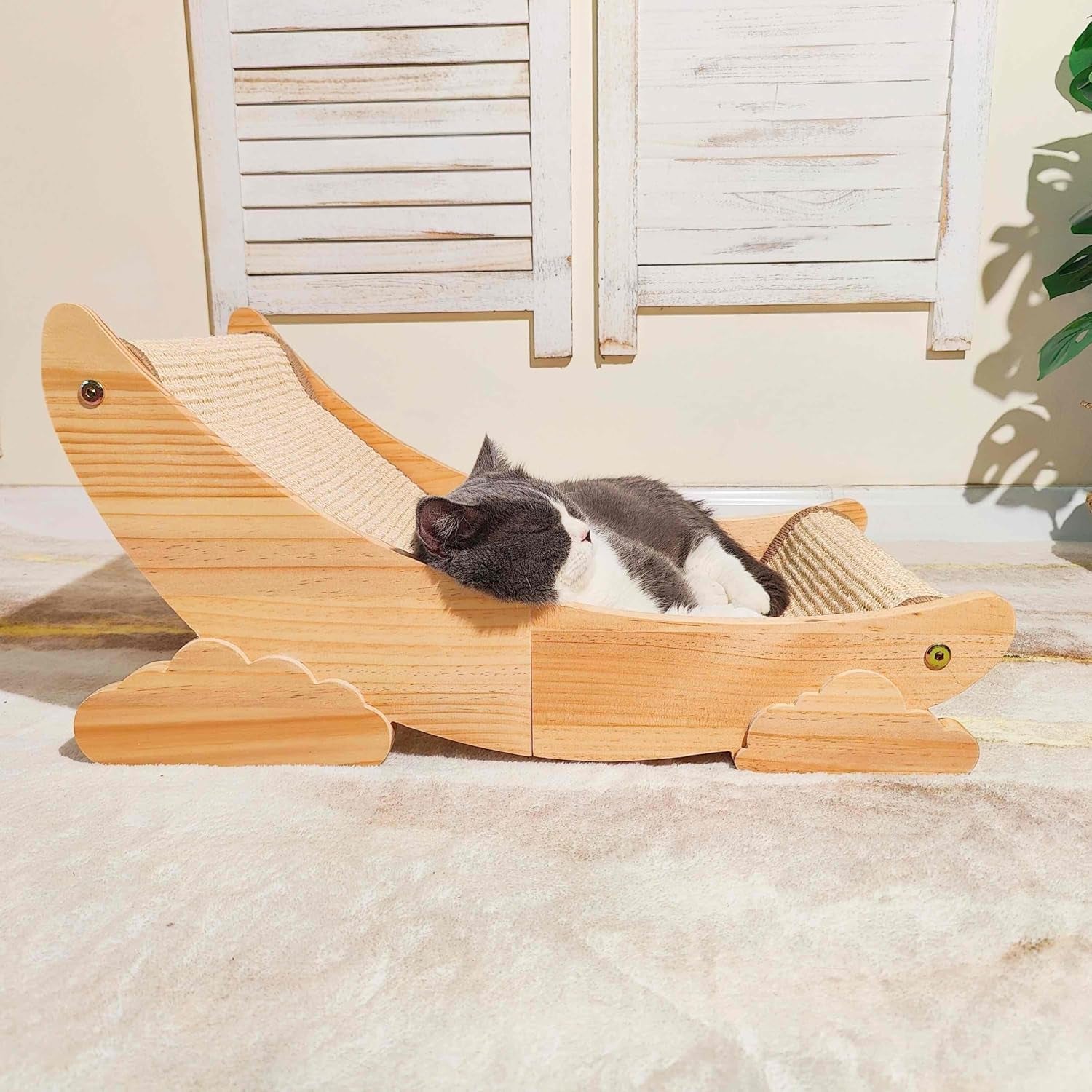 sisal-cat-scratcher-bed-scratch-chair-aesthetic-cat-lounger-natural-wood-scratch-post-replaceable-sisal-mat-with-catnip-and-felt-pads-medium-sizecloud-edge