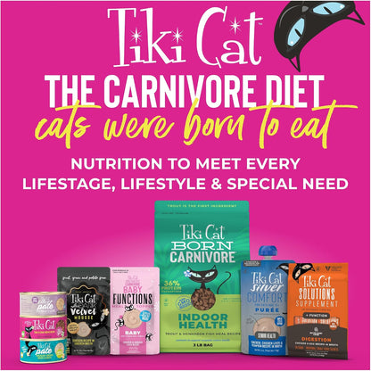 Tiki Cat Friends Wet Cat Food Tuna Variety Pack, 5.5 Oz. Cans (8 Count)13