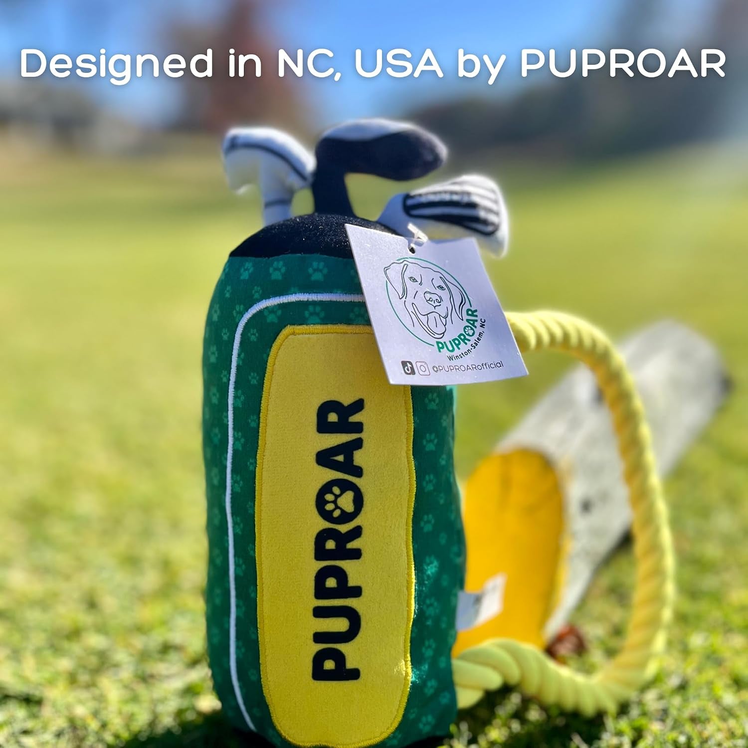 puproar-golf-dog-toy-dog-birthday-gift-funny-squeaky-plush-rope-golf-bag-toy-for-small-medium-large-breeds