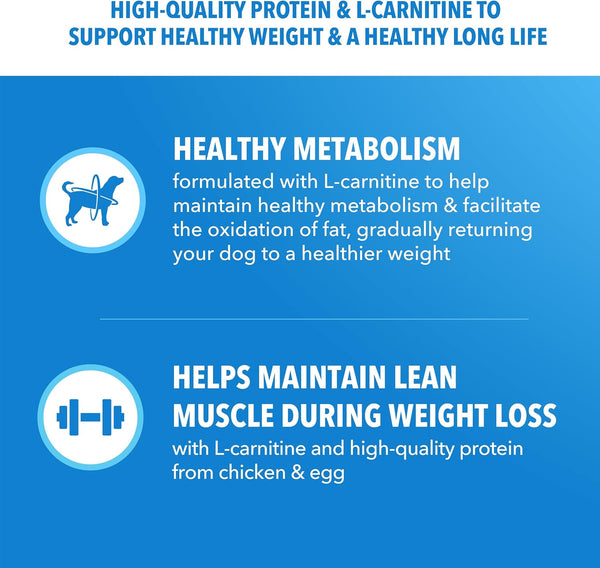 IAMS Proactive Health Healthy Weight Dry Dog Food, Chicken, 29.1 Lb | Real Chicken #1 Ingredient, L-Carnitine for Metabolism, Strong Muscles, No Fillers or Artificial Flavors, Vet-Recommended4