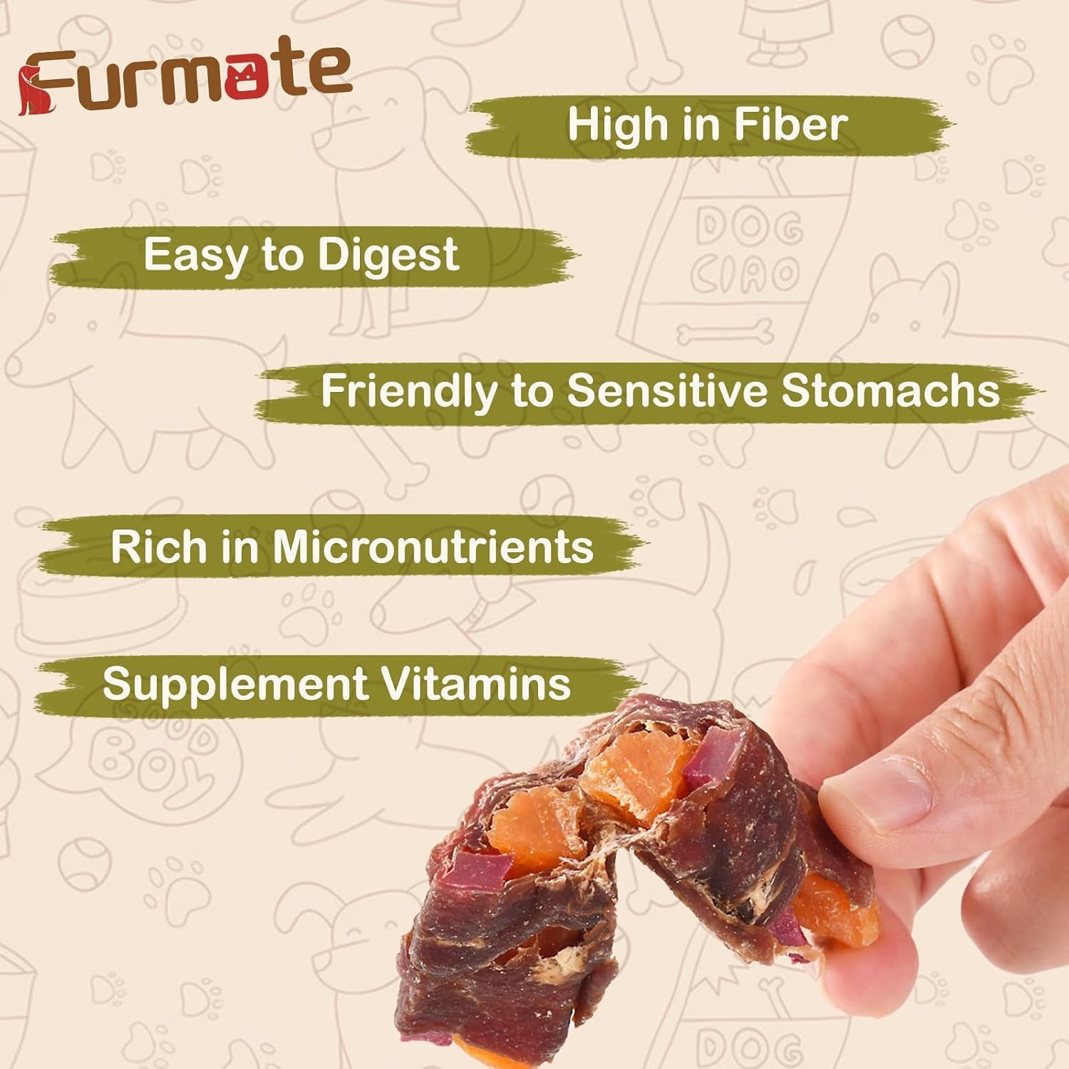 dog-jerky-treats-duck-wrapped-orange-purple-sweet-potato-10-6-oz-healthy-dog-snacks-high-protein-low-fat-soft-chews-eliminates-tears-training-rewards-treats-for-small-medium-large-breeds