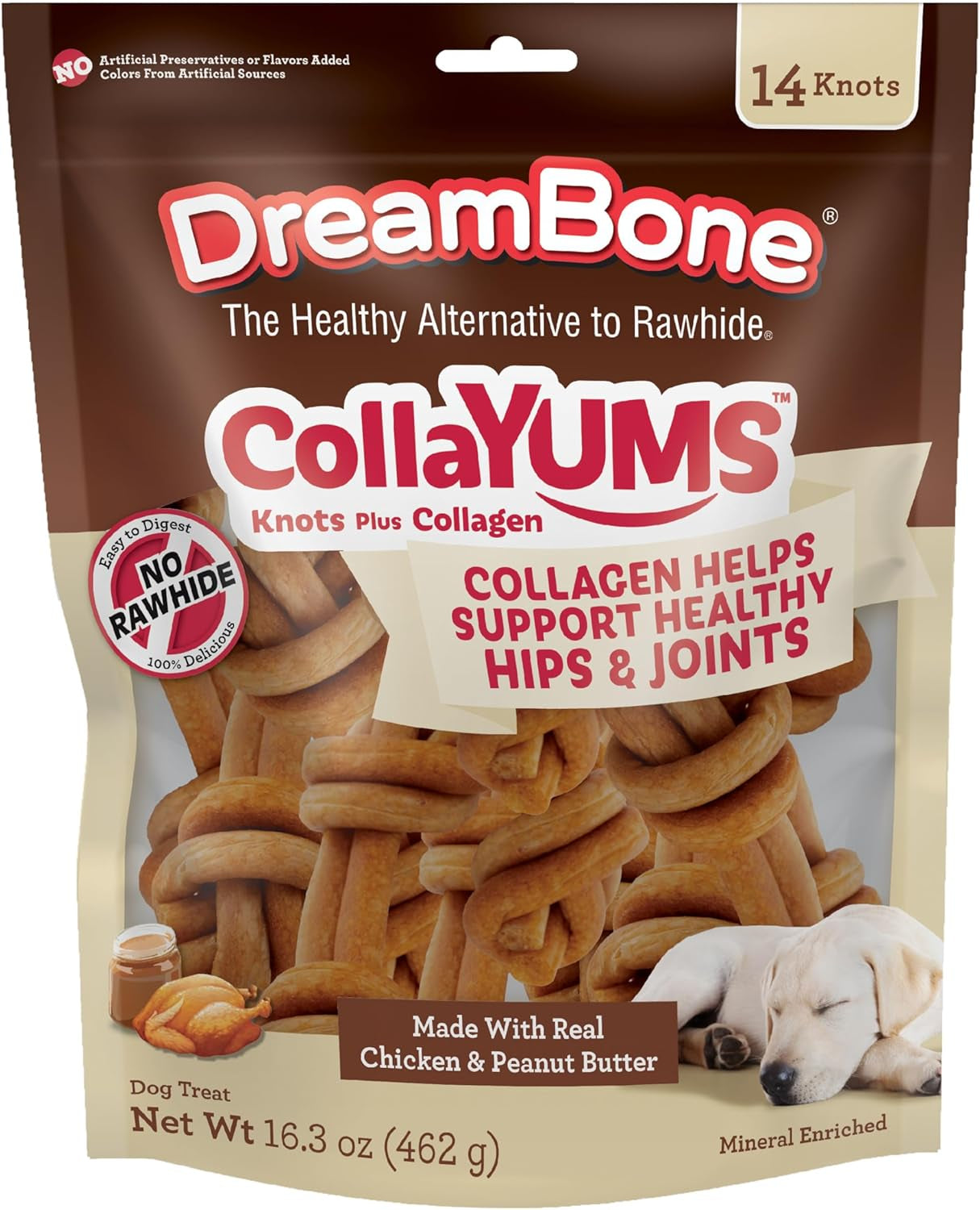 dreambone-collayums-twists-plus-collagen-chews-for-dogs-10-count-treat-your-dog-to-rawhide-free-chews-made-with-chicken-vegetables-and-peanut-butter