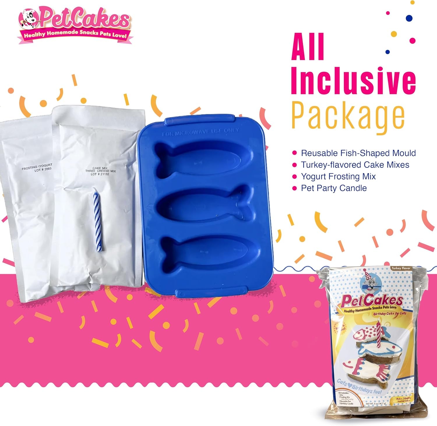 petcakes-cat-birthday-cake-kit-all-natural-treats-kitten-cats-turkey-flavor-cat-food-5-5-oz