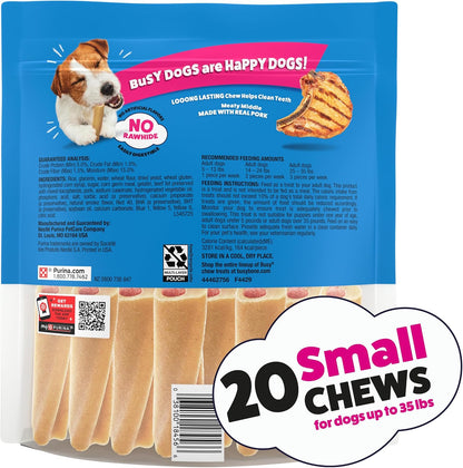 Purina Busy Made in USA Facilities Small Breed Dog Bones, Mini - 20 Ct. Pouch11