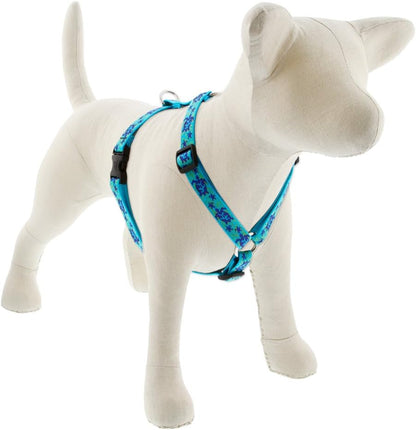 Lupinepet Originals 3/4" Turtle Reef 20-32" Adjustable Roman Dog Harness for Medium Dogs1
