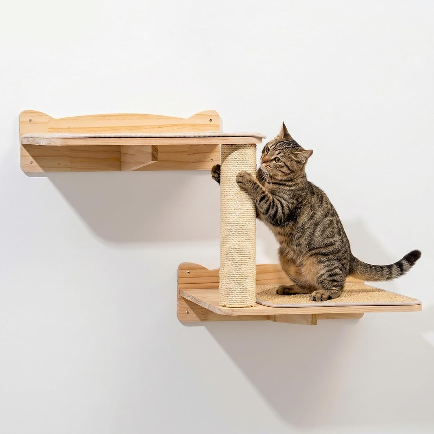 cat-wall-shelves-2-tier-cat-shelves-with-sisal-scratching-post-sisal-mat-solid-pine-wood-wall-mounted-cat-climbing-furniture-modular-design