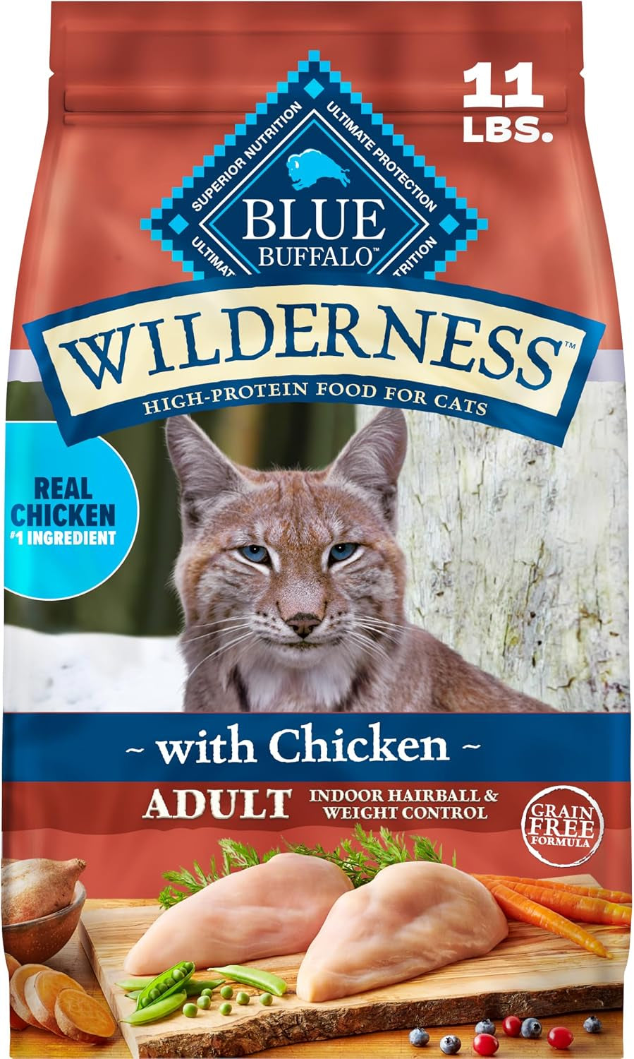 blue-buffalo-wilderness-chicken-natural-high-protein-grain-free-dry-food-hairball-weight-control-for-adult-indoor-cats-real-chicken-first-antioxidant-rich-lifesource-bits-support-immunity-11-lbs